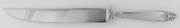 Prelude (Sterling, 1939, No Monograms) Small Steak Carving Knife with Stainless Blade
