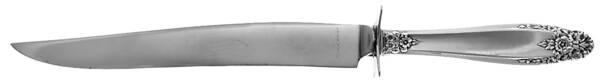 Prelude (Sterling, 1939, No Monograms) Small Steak Carving Knife with Stainless Blade