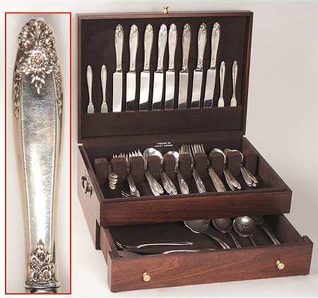 Prelude (Sterling, 1939, No Monograms) 56 Piece Set