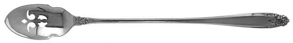 Prelude (Sterling, 1939, No Monograms) Olive Spoon Long Handle HC