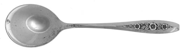 Primrose II (Silverplate, 1952) Round Bowl Soup Spoon (Gumbo)