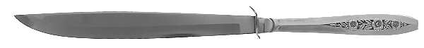 Primrose II (Silverplate, 1952) Small Steak Carving Knife with Stainless Blade