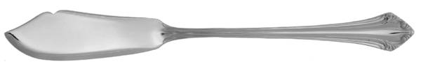 Princess Anne (Stainless) Flat Handle Master Butter Knife