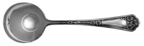 Primrose I (Silverplate, 1912) Round Bowl Soup Spoon (Gumbo)