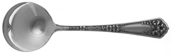 Primrose I (Silverplate, 1912) Round Bowl Soup Spoon (Bouillon)
