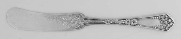 Primrose I (Silverplate, 1912) Flat Handle Butter Spreader