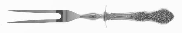 Primrose (Sterling, 1936) Small Carving Fork W/Sterling Guard