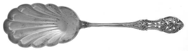Primrose (Sterling, 1936) Solid Salad Serving Spoon