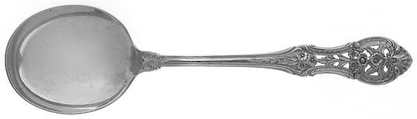 Primrose (Sterling, 1936) Round Bowl Soup Spoon (Gumbo)