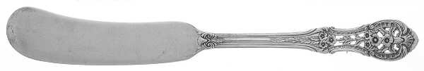 Primrose (Sterling, 1936) Flat Handle Butter Spreader by International Silver