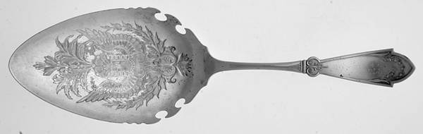 Princess (Silverplate, 1879, No Monograms) Solid Pie Server