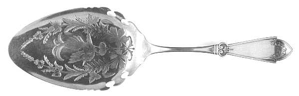 Princess (Silverplate, 1879, No Monograms) Solid Pie Server