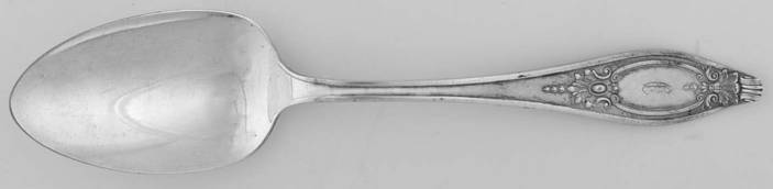 Princess (Silverplate, 1921) Monogram Tablespoon (Serving Spoon)