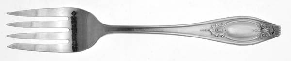 Princess (Silverplate, 1921) Individual Salad Fork by International Silver