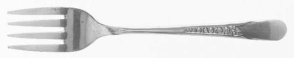 Priscilla-Lady Ann (Silverplate) Individual Salad Fork by International Silver