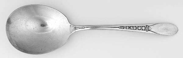 Priscilla-Lady Ann (Silverplate) Solid Smooth Berry/Casserole Spoon