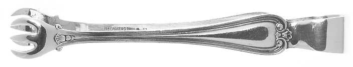 Priscilla (Silverplate, 1900) Sugar Tongs