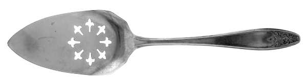 Princess-Lady Doris (Silverplate, 1929) Solid Pierced Pie Server
