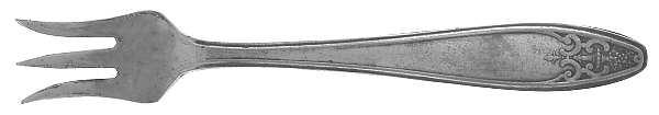 Princess-Lady Doris (Silverplate, 1929) Lemon Fork
