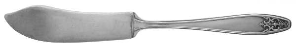 Princess-Lady Doris (Silverplate, 1929) Flat Handle Master Butter Knife