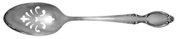 Precious Mirror (Silverplate, 1954) Pierced Tablespoon (Serving Spoon)