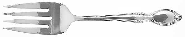 Medium Solid Cold Meat Serving Fork