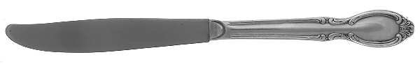 Precious Mirror (Silverplate, 1954) Modern Hollow Knife-Pinched Handle