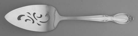 Precious Mirror (Silverplate, 1954) Server-Pie/Solid-Pierced