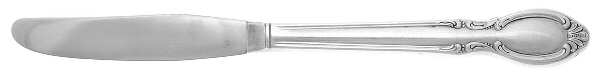 Precious Mirror (Silverplate, 1954) Modern Hollow Grille Knife
