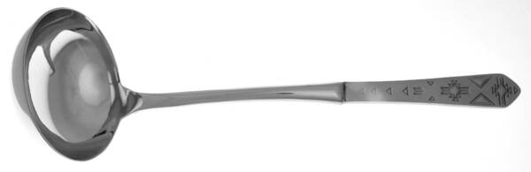 Pueblo (Stainless) Soup Ladle with Stainless Bowl HC