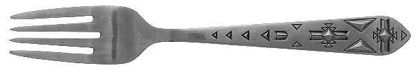 Pueblo (Stainless) Individual Salad Fork