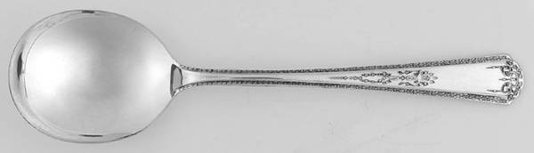 Puritan (Silverplate, 1941) Round Bowl Soup Spoon (Gumbo)