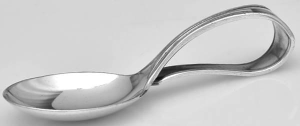 Puritan (Silverplate, 1912) Curved Handle Baby Spoon