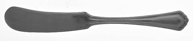 Puritan (Silverplate, 1912) Flat Handle Butter Spreader