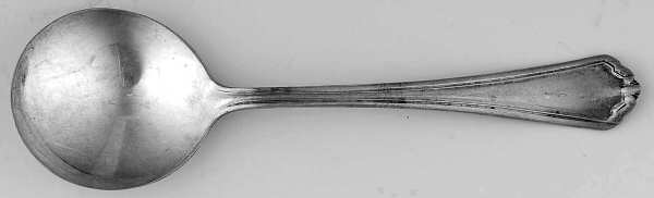 Puritan (Silverplate, 1912) Round Bowl Soup Spoon (Bouillon)