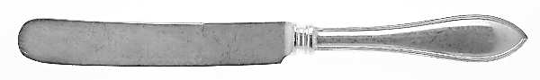 Puritan (Sterling, 1912) Old French Hollow Knife with Bolster