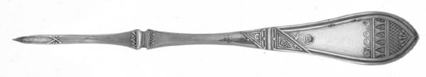 Queen Anne (Silverplate, 1880) Solid Nut Pick