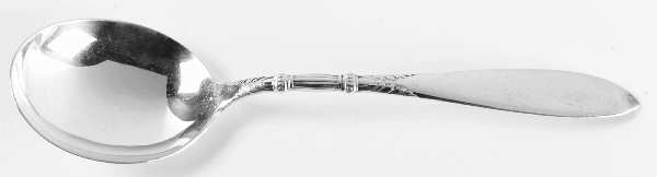 Queen Ann-St. Moritz (Silverplate, 1910) Round Bowl Soup Spoon (Bouillon)