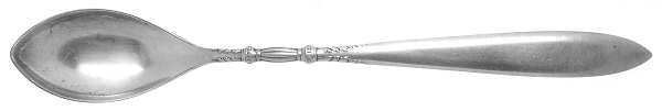 Queen Ann-St. Moritz (Silverplate, 1910) Pierced Bowl Short Handle Olive Spoon