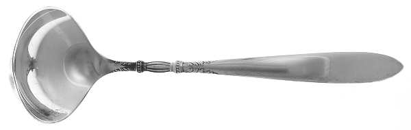 Queen Ann-St. Moritz (Silverplate, 1910) Solid Piece Cream Ladle by International Silver