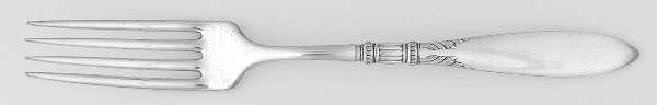 Queen Ann-St. Moritz (Silverplate, 1910) Fork by International Silver