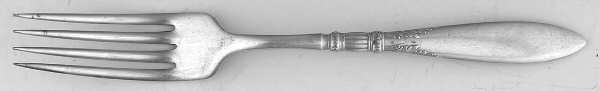 Queen Ann-St. Moritz (Silverplate, 1910) Fork by International Silver