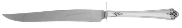Queen of Flowers (Silverplate, 1951) Small Steak Carving Knife with Stainless Blade