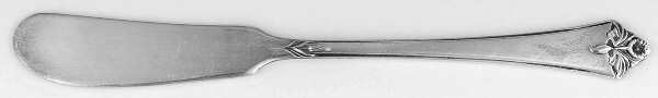 Queen of Flowers (Silverplate, 1951) Flat Handle Butter Spreader