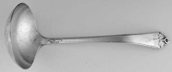 Queen of Flowers (Silverplate, 1951) Solid Gravy Ladle