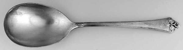 Queen of Flowers (Silverplate, 1951) Solid Smooth Casserole Spoon