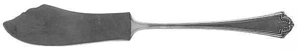 Quincy (Sterling, 1917) Flat Handle Master Butter Knife