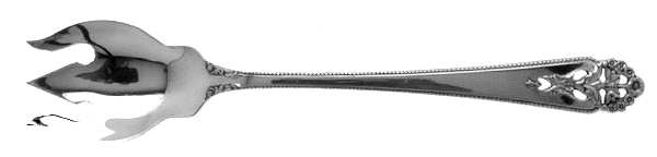 Queen's Lace (Sterling, 1949) Ice Cream Fork HC