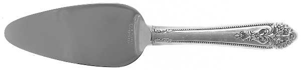 Queen's Lace (Sterling, 1949) Cheese Server with Stainless Blade by International Silver