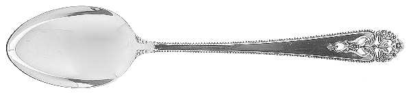 Queen's Lace (Sterling, 1949) Five O'Clock Teaspoon by International Silver